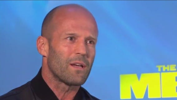 Jason Statham talks about starring in 'The Meg 2'