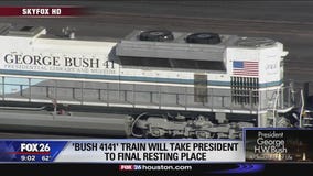 UP 4141 train will take president to final resting place