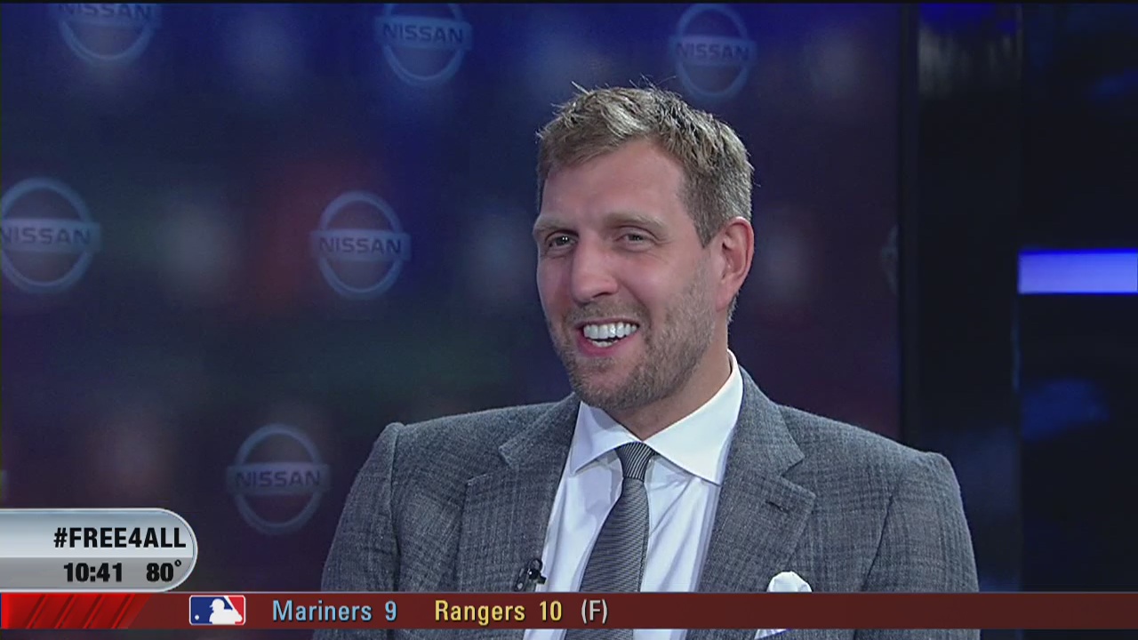 Dirk Nowitzki enjoying retirement