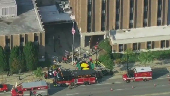 Suspicious package found at Des Plaines Police HQ