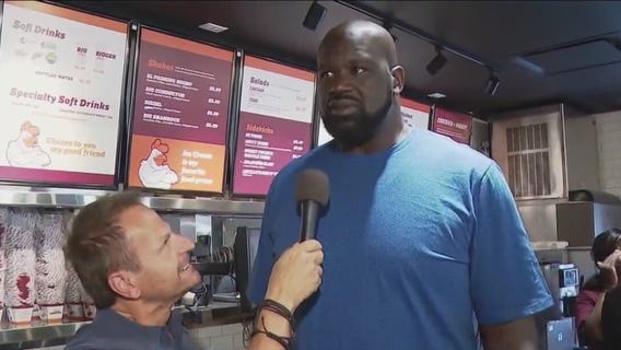 Stretching for answers with Shaq in Rosemont