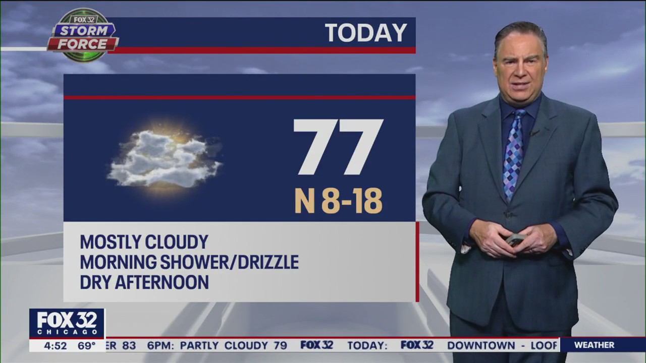 Chicago weather: Monday morning forecast