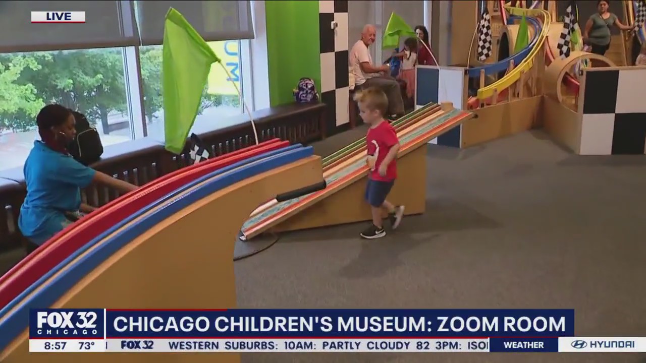Making physics fun with the Chicago Children's Museum "Zoom Room".