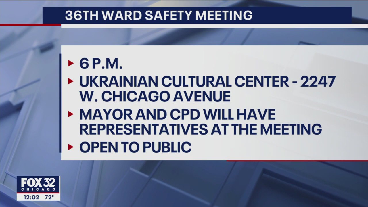 36th Ward residents to meet to discuss crime prevention