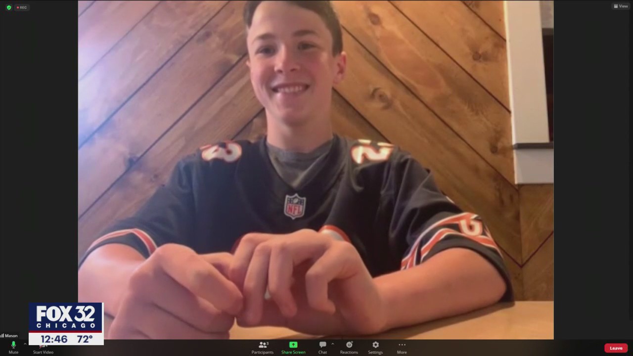 Teen gets VIP treatment from Chicago Bears, named 'Champion of the Game' during preseason win