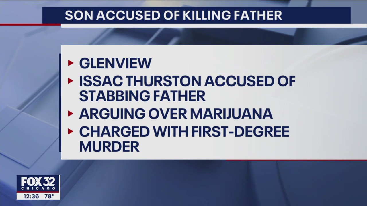 Son fatally stabbed father in Glenview during argument over marijuana: prosecutors