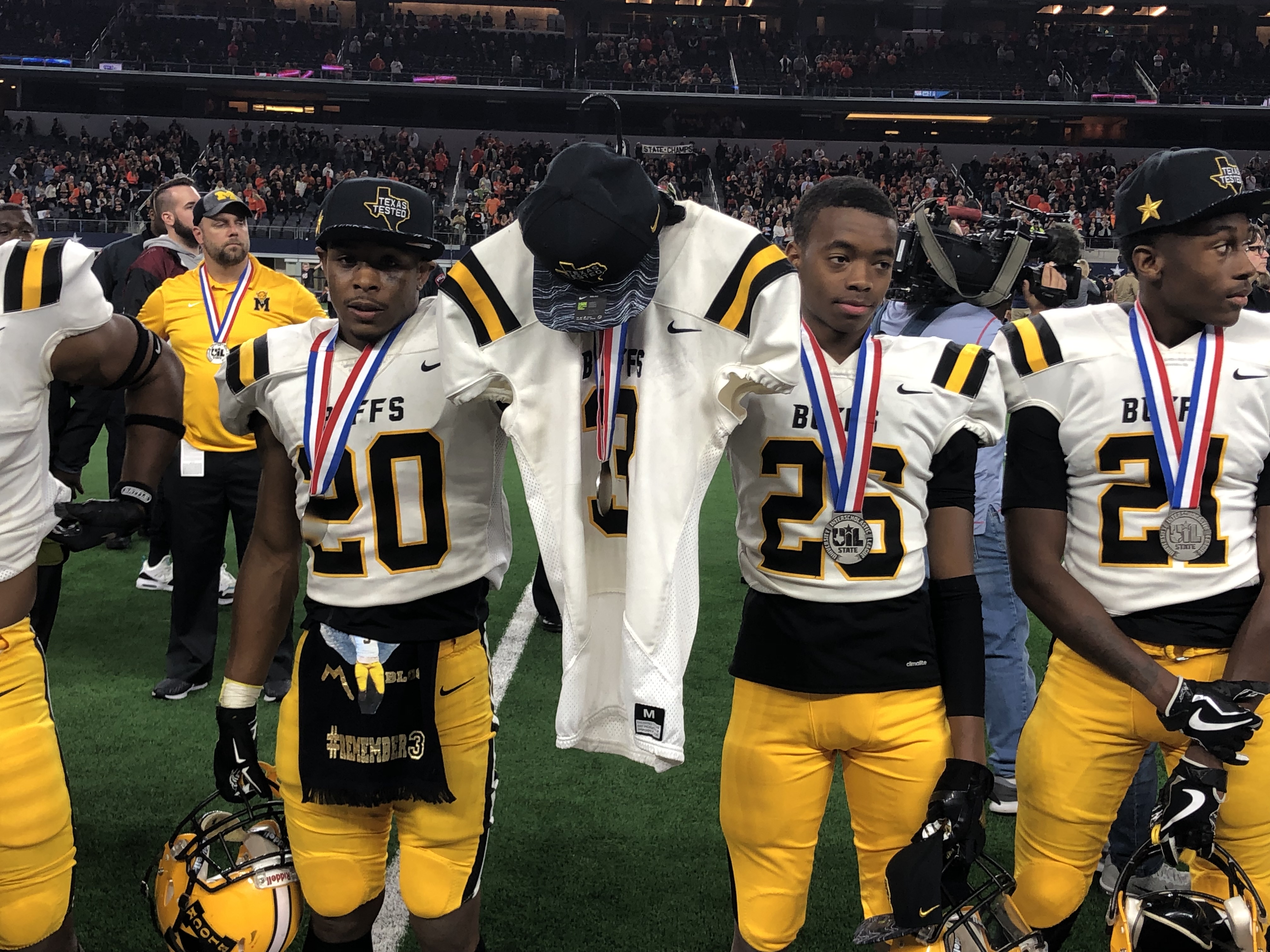 Marshall Honors Fallen Teammate