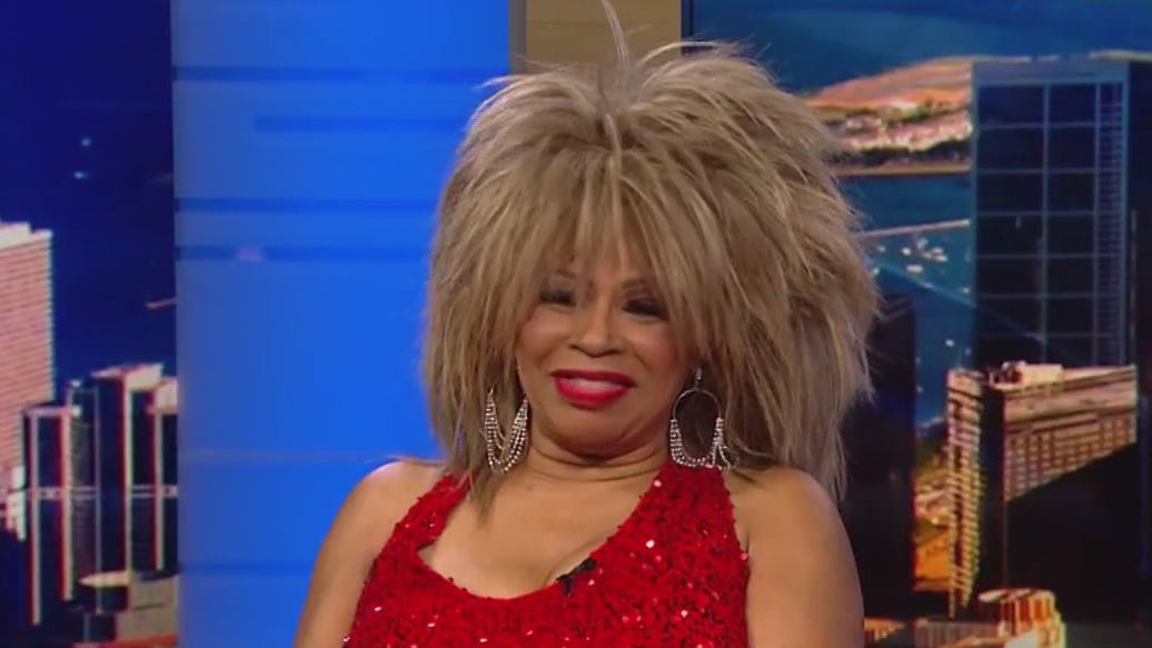 Chicago's Tina Turner competes in Miss Senior America