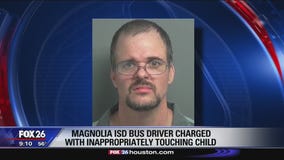 Magnolia school bus driver charged with child indecency