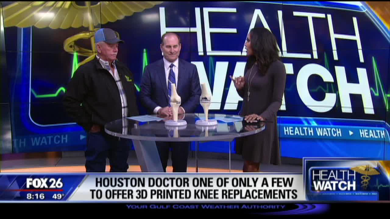 3D-printing for customized knee replacements