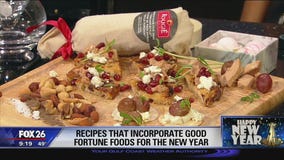 Recipes that incorporate good fortune foods for 2019