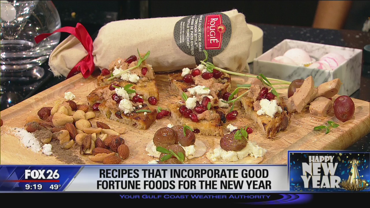 Recipes that incorporate good fortune foods for 2019
