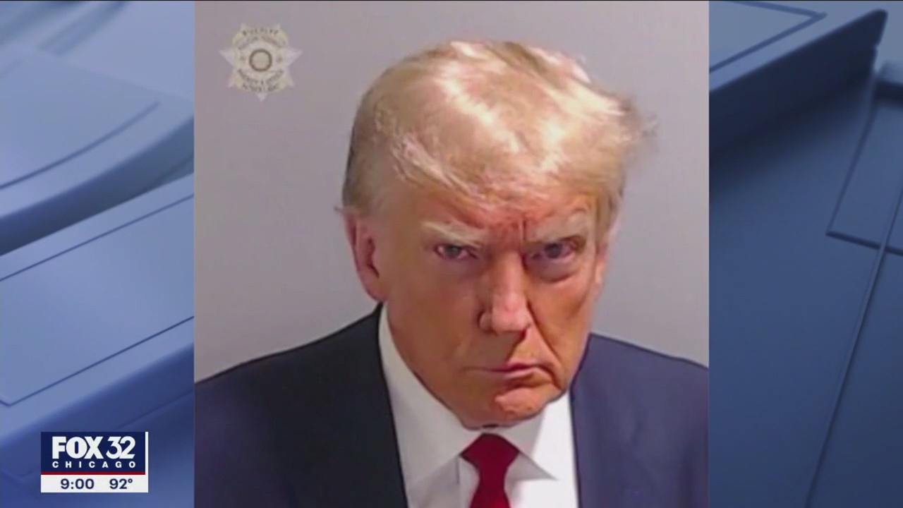 Trump arrested, booked and bonded out