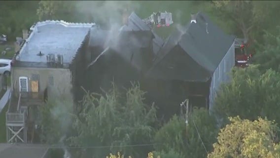 Two-alarm fire breaks out at South Side home