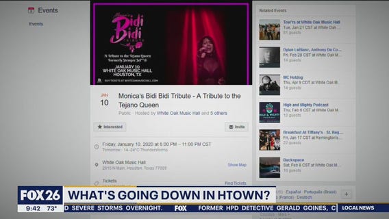 What's Going Down in H-Town January 10 to January 12