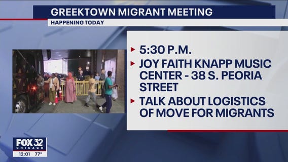 Community meeting addresses migrants moving into Greektown