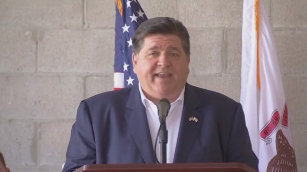 Pritzker helps break ground at Illinois manufacturing facility