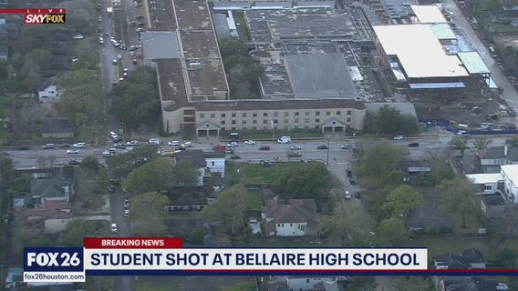 Student shot in chest at Bellaire High School