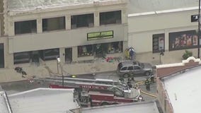 Fire erupts in Blue Island building