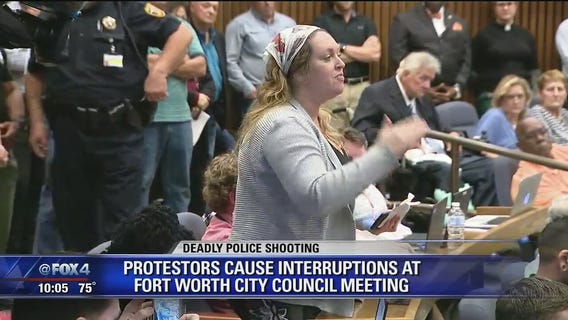 Protestors overflow first Fort Worth City Council meeting since Atatiana Jefferson?s death