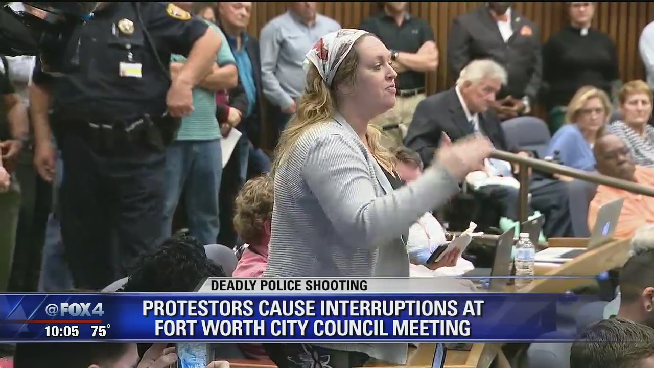 Protestors overflow first Fort Worth City Council meeting since Atatiana Jefferson?s death