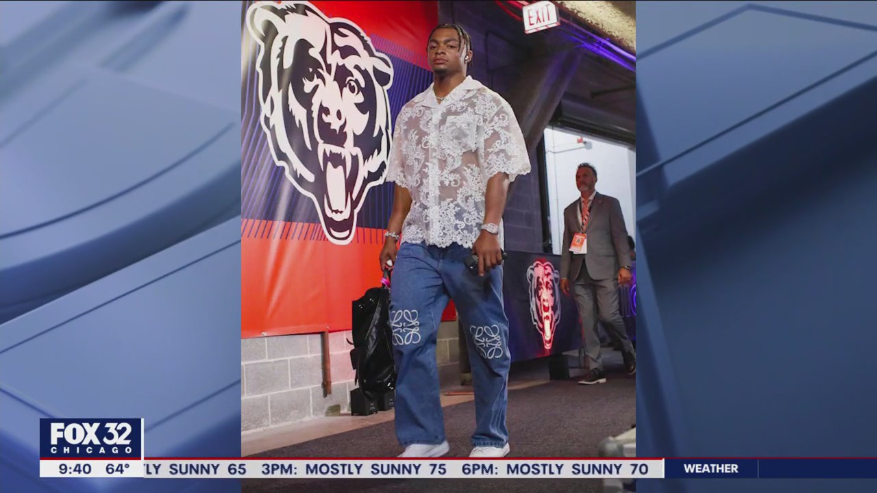 Chicago Bears players flex their best fits as season gets underway