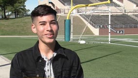 North Shore High School varsity soccer player is Making the Grade