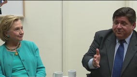 Gov. Pritzker to speak on abortion rights panel with Hillary Clinton