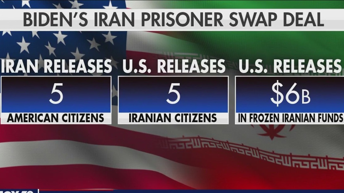 5 prisoners sought by US in swap with Iran have been freed as part of $6B assets deal