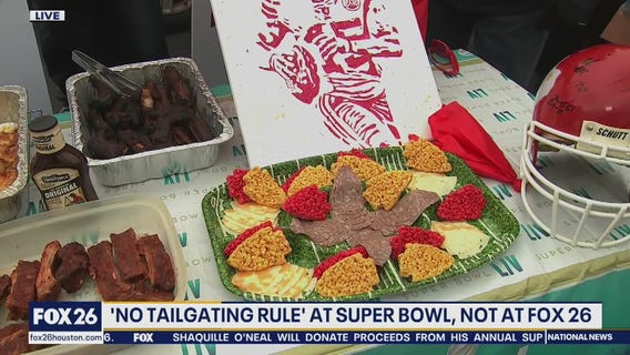 Super Bowl LIV tailgating at FOX 26