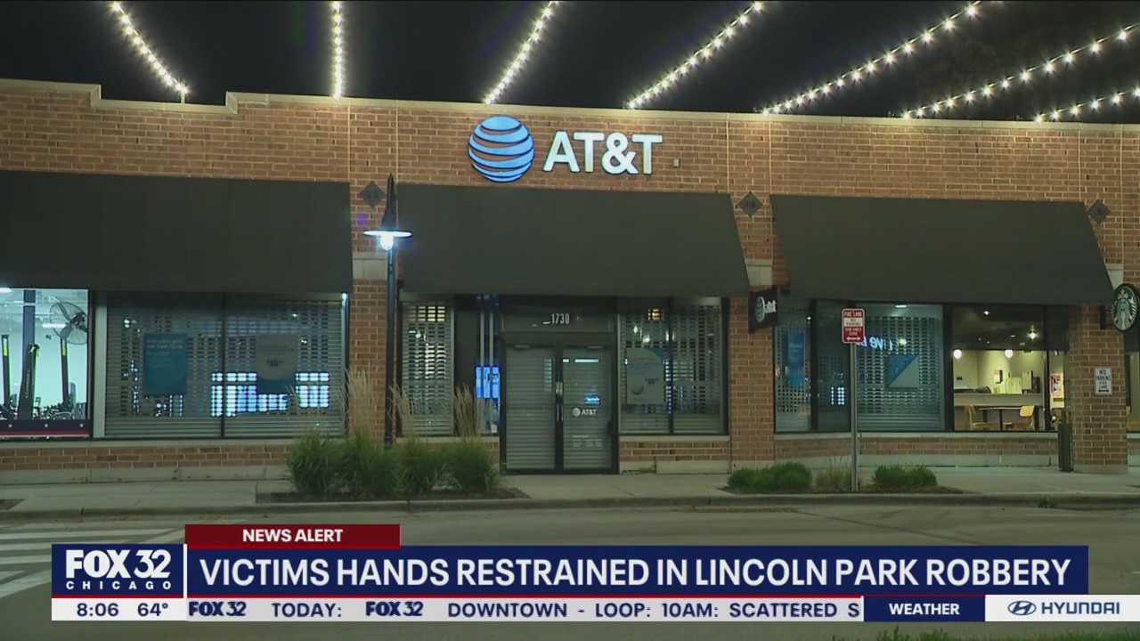 Victims' hands restrained during Lincoln Park cellphone store robbery