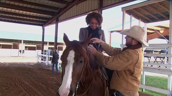 Saddlin' up at Sienna Stables