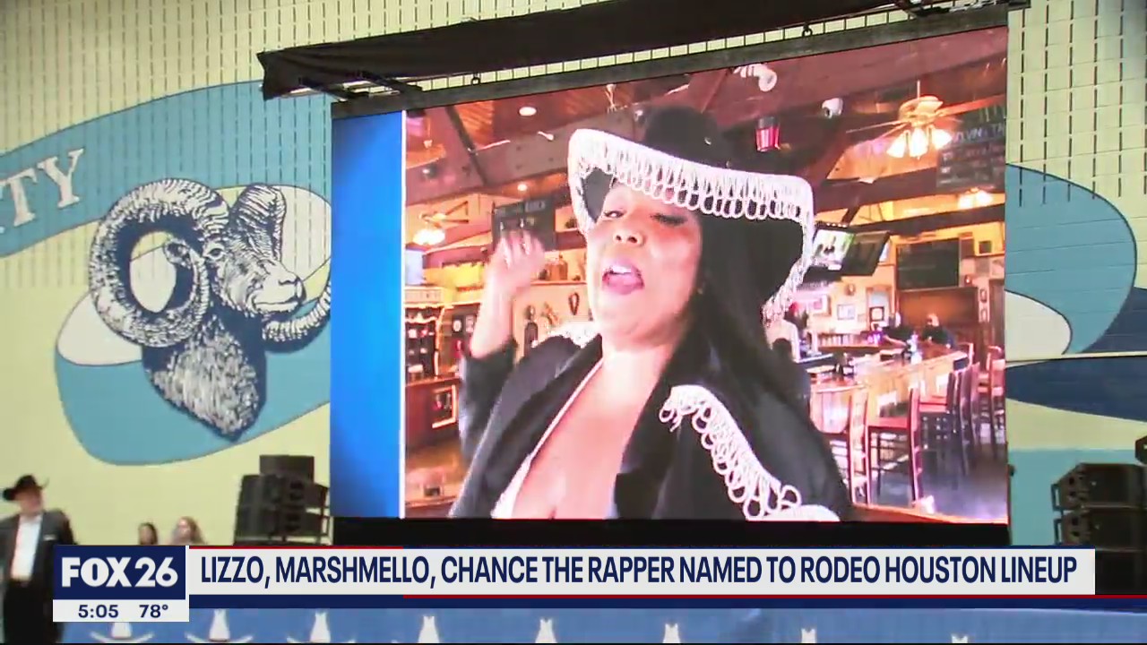 Lizzo, Chance and Marshmello announced for Houston Livestock Show and Rodeo