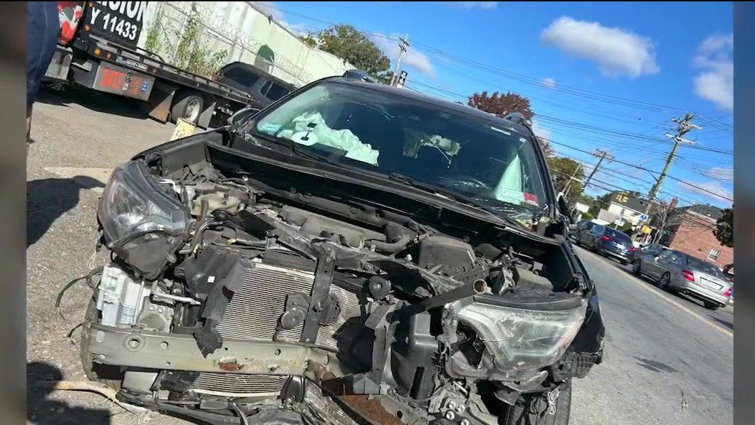 Queens woman bites, punches Uber driver, then steals vehicle before crashing