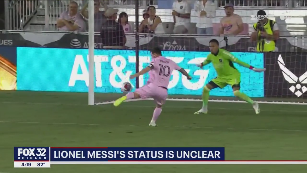 Lionel Messi's status unclear for game in Chicago