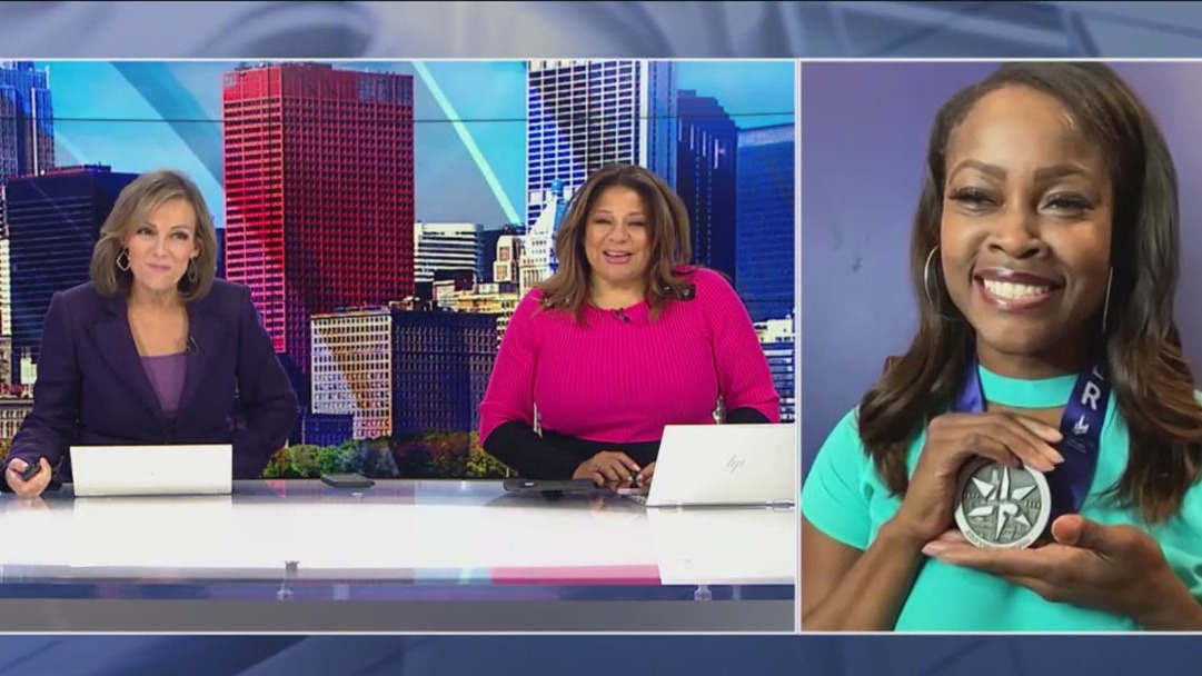 Anita Blanton runs a marathon!