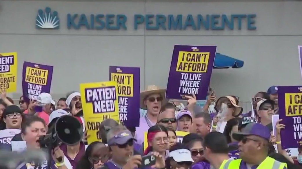 Kaiser Permanente strikes tentative deal with healthcare workers union