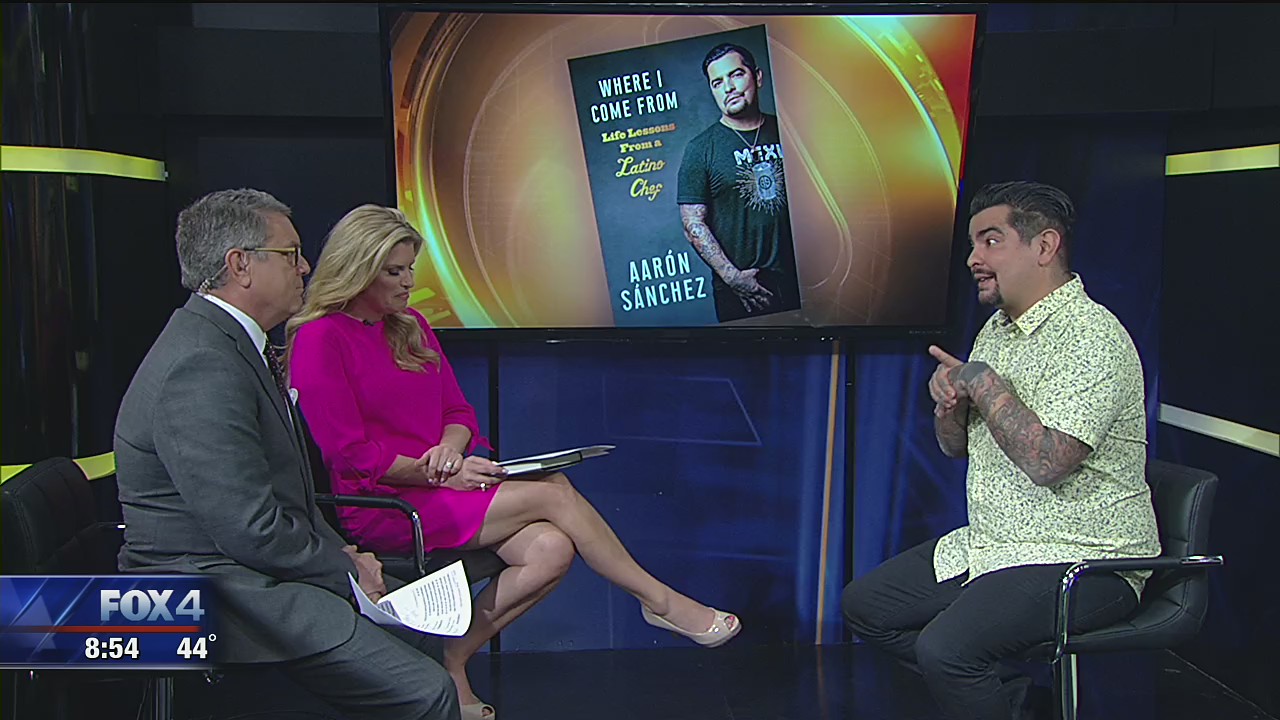 MasterChef judge Aaron Sanchez shares story in new book