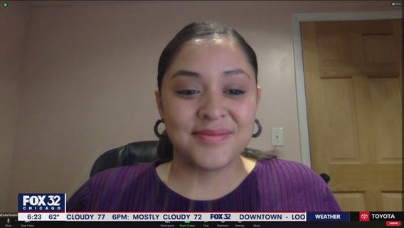 Ald. Julia Ramirez speaks ahead of community meeting on proposed migrant camp in Brighton Park