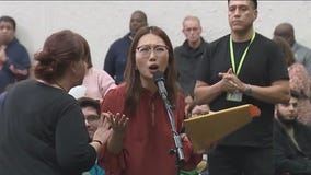 Tensions escalate at Brighton Park migrant meeting