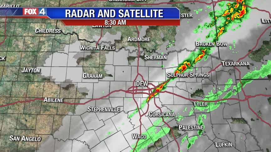 Morning Storms For Some!