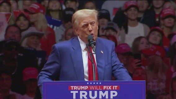 Donald Trump hosts rally at MSG