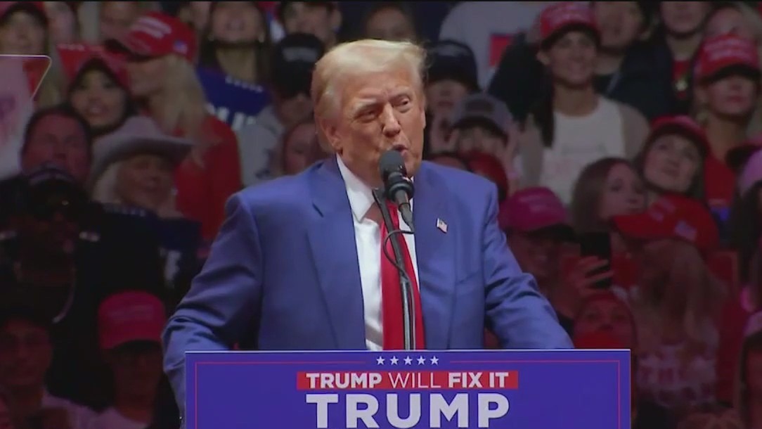 Donald Trump hosts rally at MSG