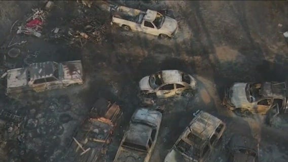 Texas wildfires reach largest size in state's history