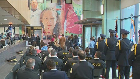 Chicago Police Officer Andres Vasquez-Lasso remembered one year since line-of-duty death