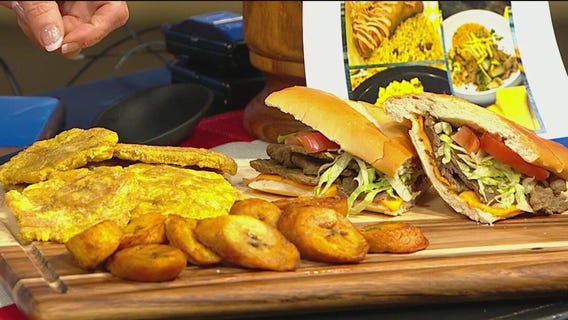 Chicago's Dope Drip Cafe highlighting Puerto Rican food