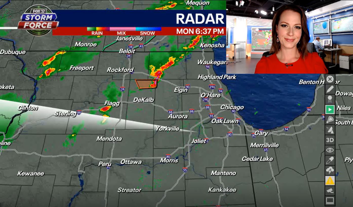 Chicago weather: Strong to severe storms with damaging winds possible tonight
