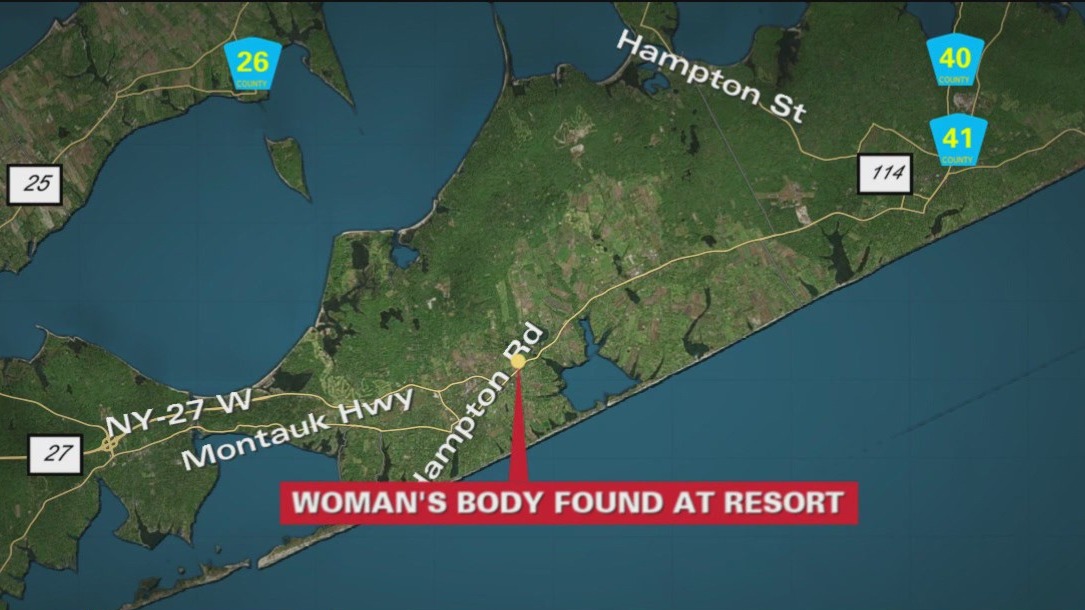 Woman found dead inside Hamptons resort