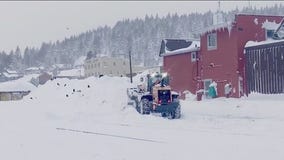 California hit by blizzard