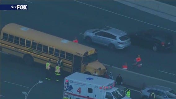 Bus driver dead after suffering medical emergency, crashing on Lake Shore Drive